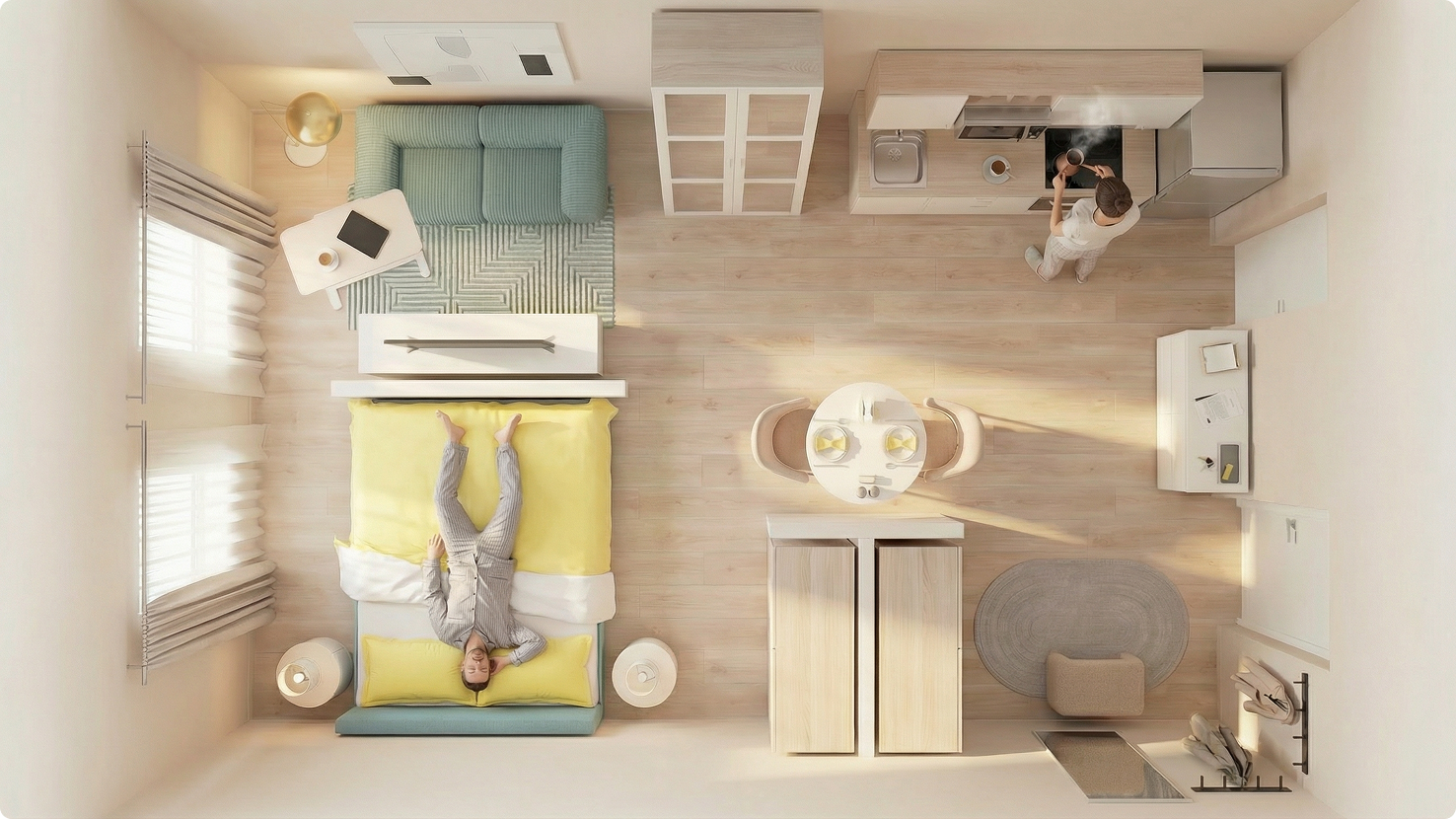 Утро в студии