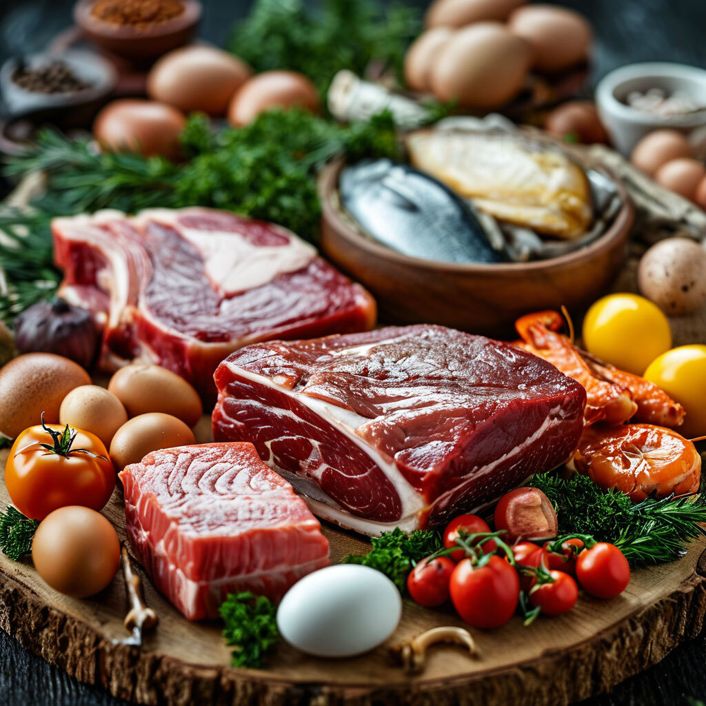 Витамин B12 содержится только в продуктах животного происхождения