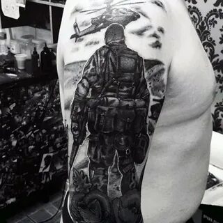 Стили татуировок армейского стиля на руке
