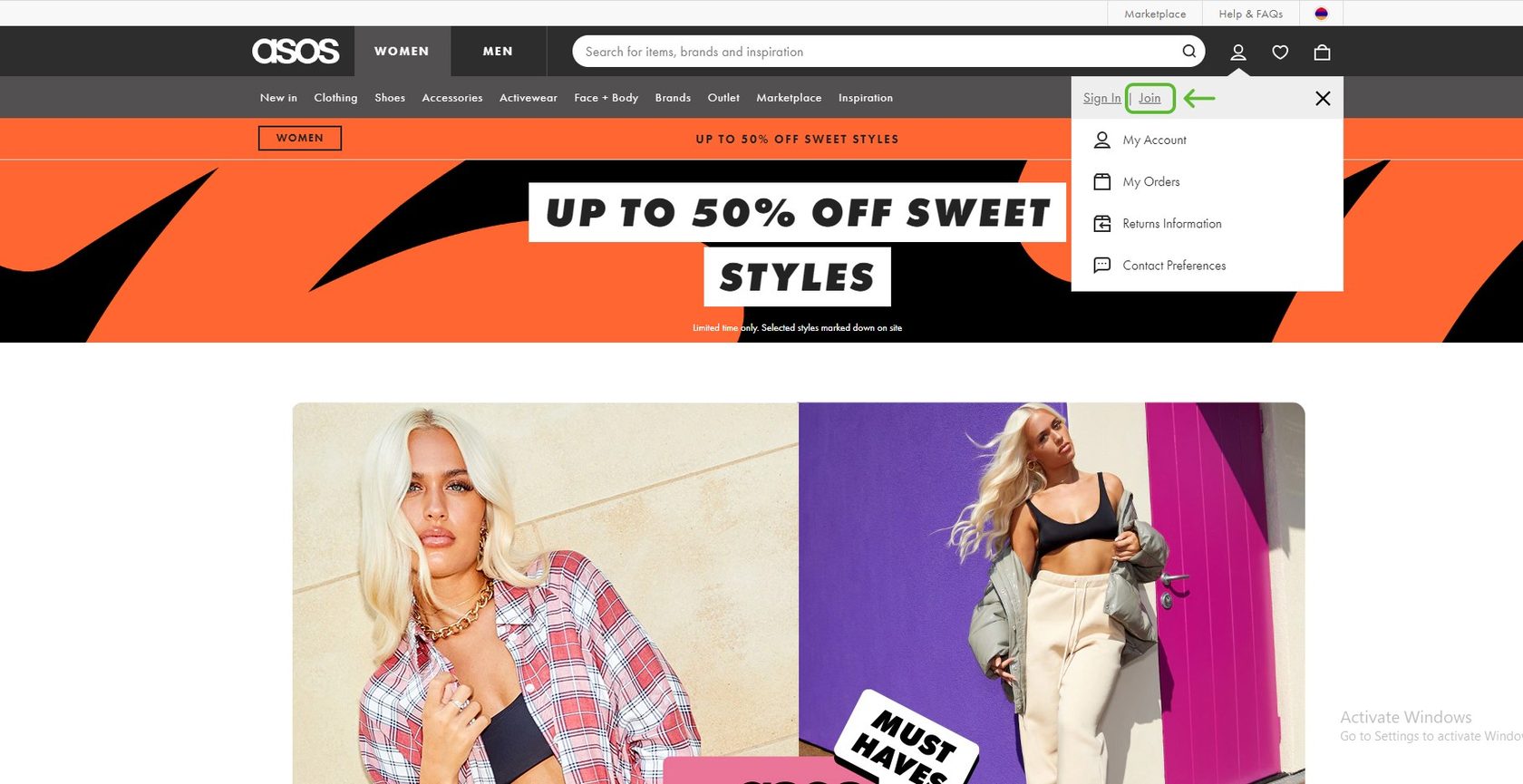 Ինչպե՞ս կատարել գնումներ ASOS֊ից