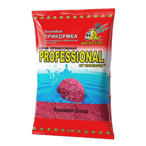 прикормка для рыбалки Waterfox Professional