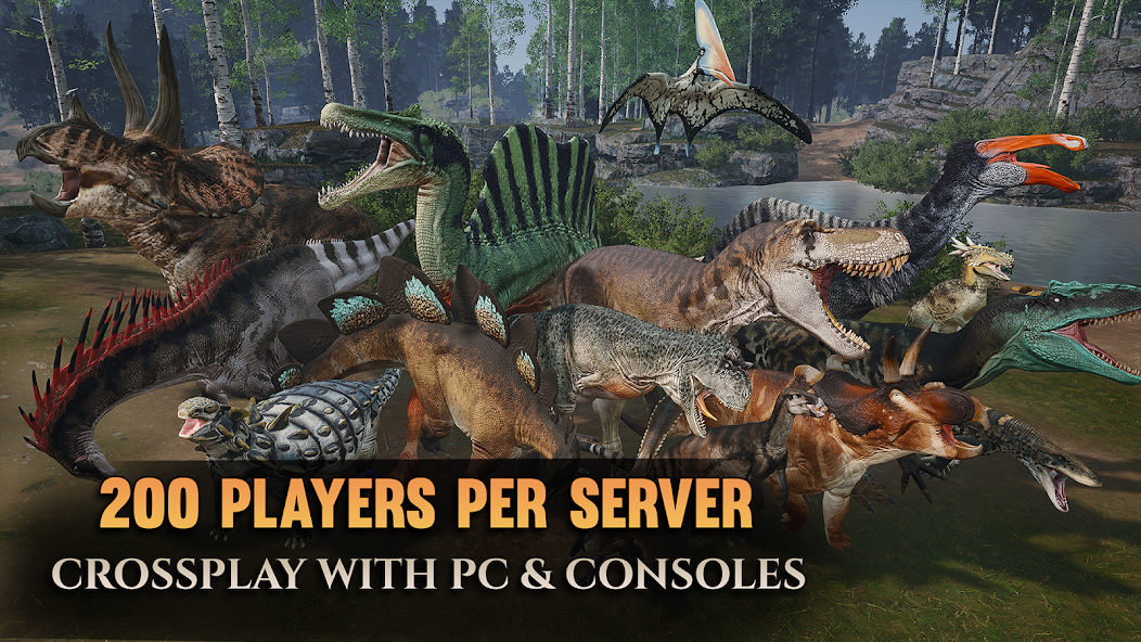 Path of Titans MMO про динозавров на телефон