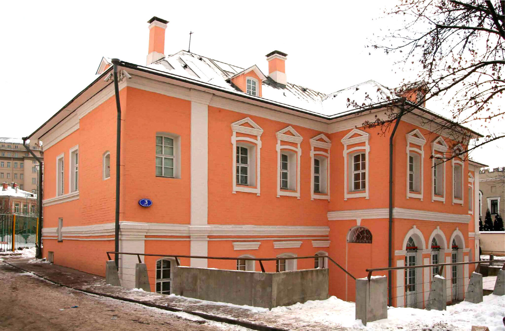 Restoration and adaptation of the 17th century architectural monument “Tveretinov's Chambers”