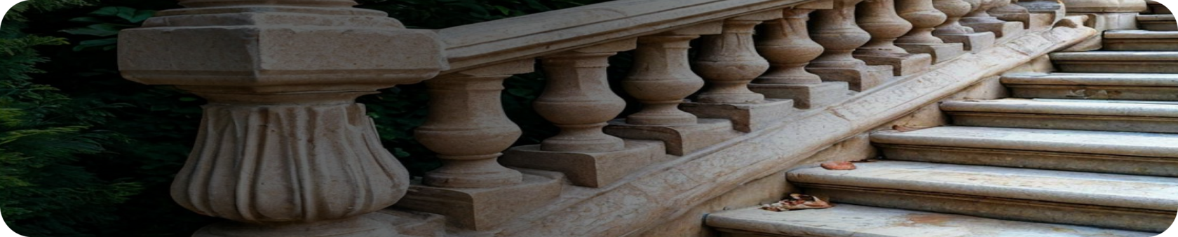 Гранитные балясины — идеальное решение для вашей входной группы