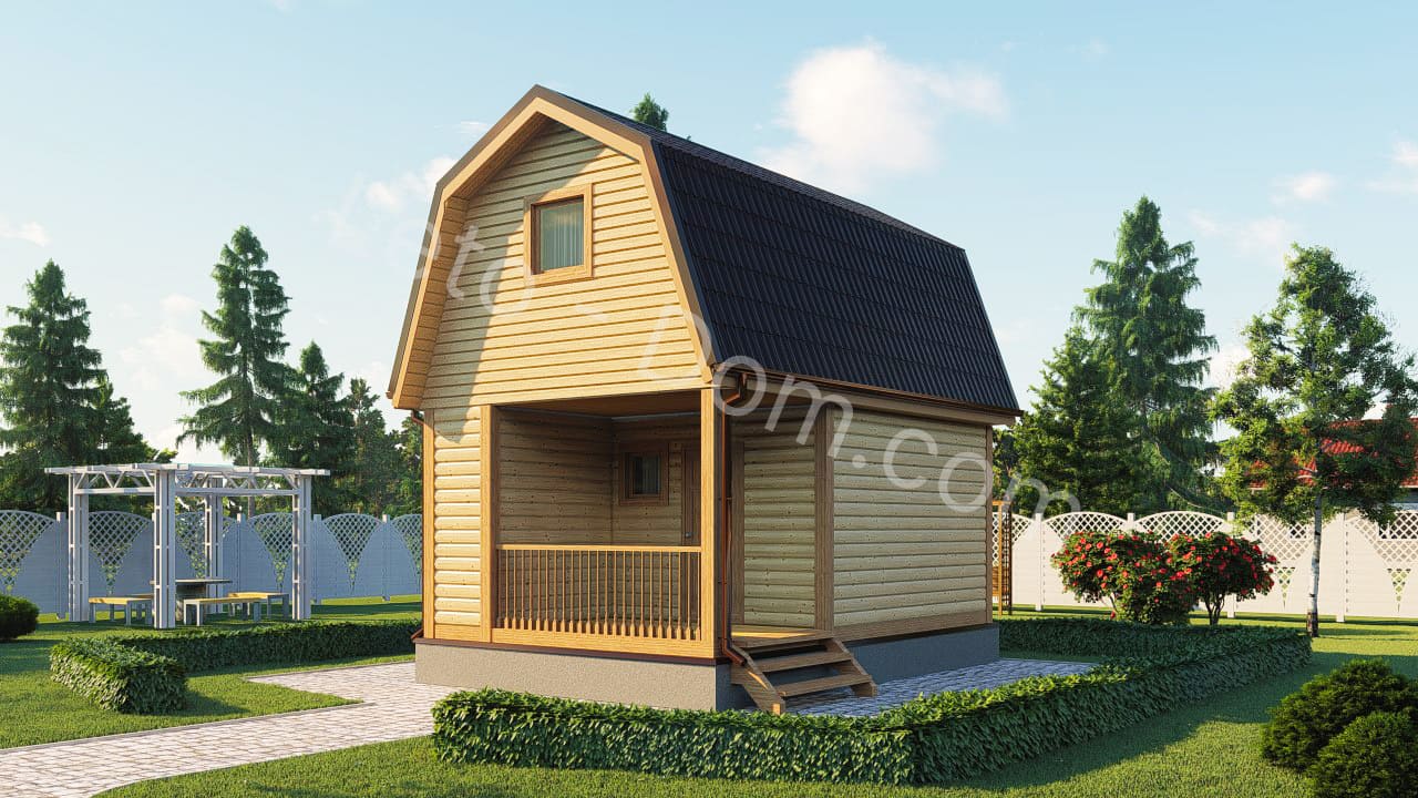 дом из бруса