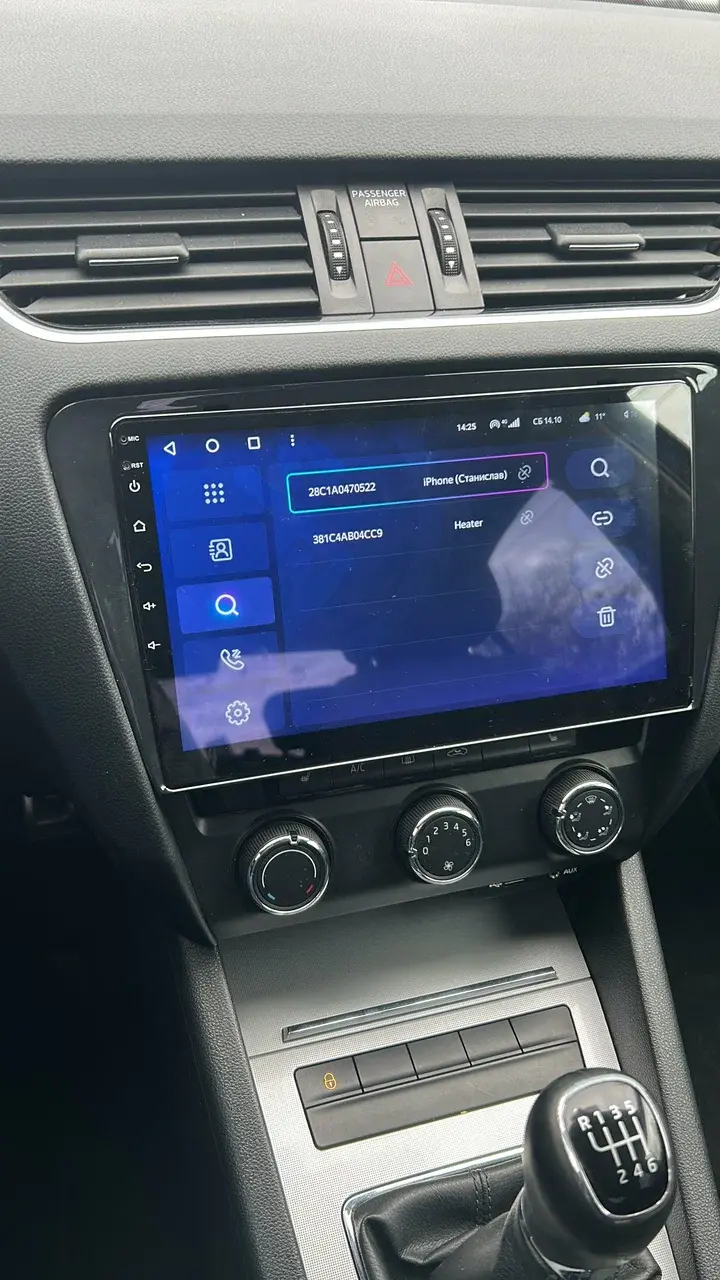 Автомагнитола TEYES после установки