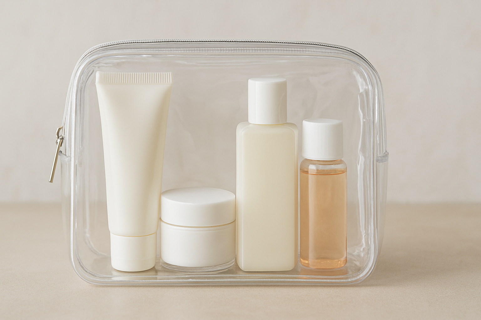 Взгляд сквозь стиль: прозрачная косметичка в деле