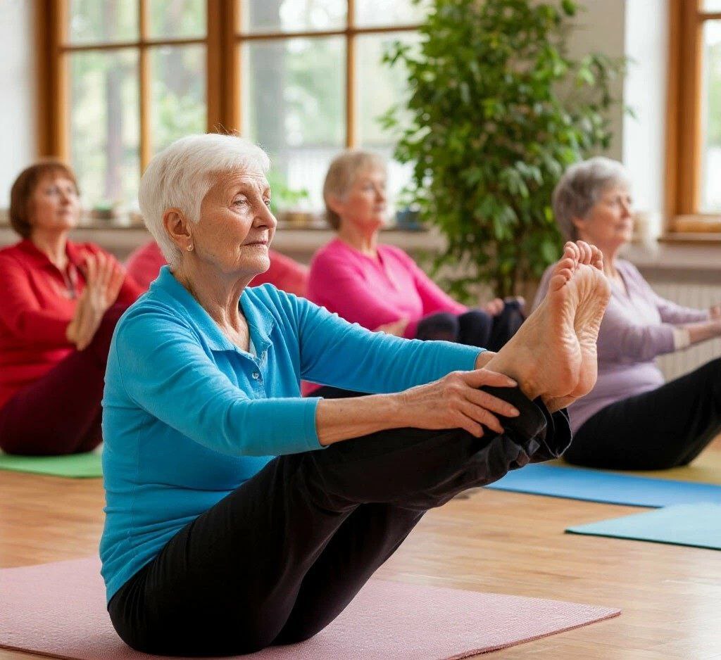 Суставная гимнастика сидя: для людей с ограниченной подвижностью