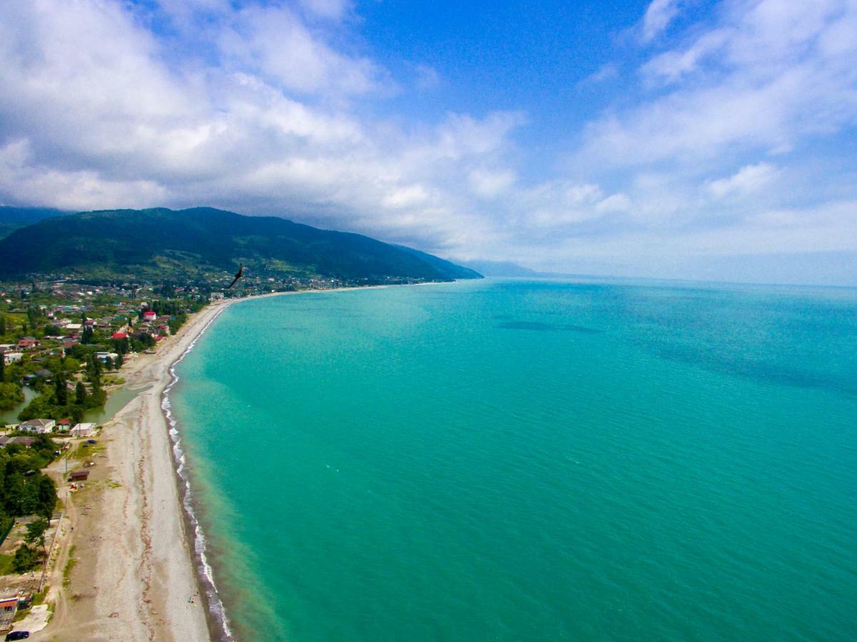 Пляж Леселидзе Абхазия