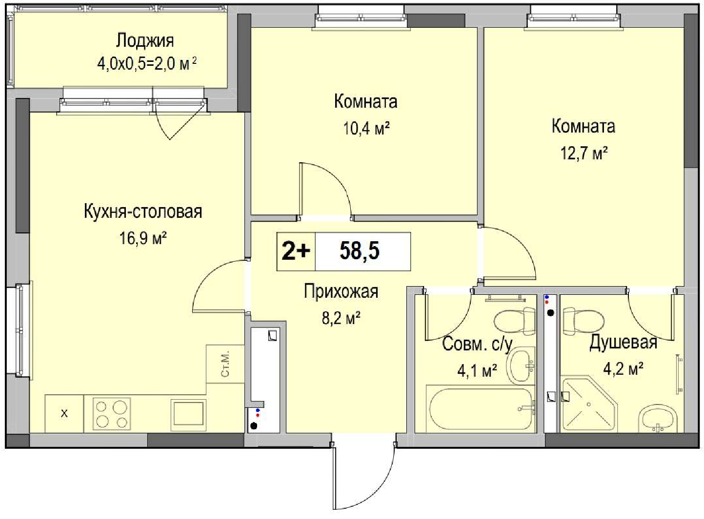 ЖК «Матросов» на ул. Баранова в Ижевске