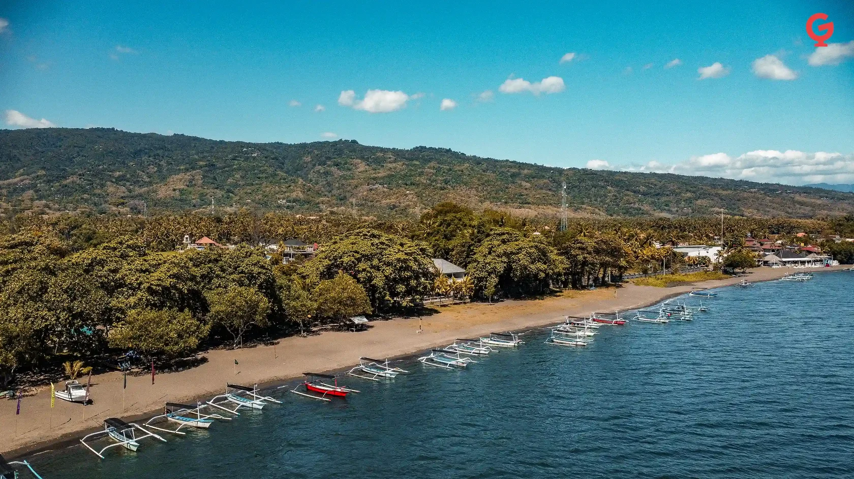 Lovina Beach Sunbathing 7am