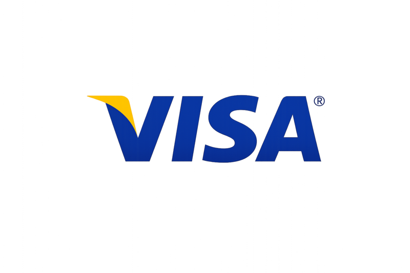 Логотип Visa для оплаты проживания в хостеле Center Rooms в центре Минска