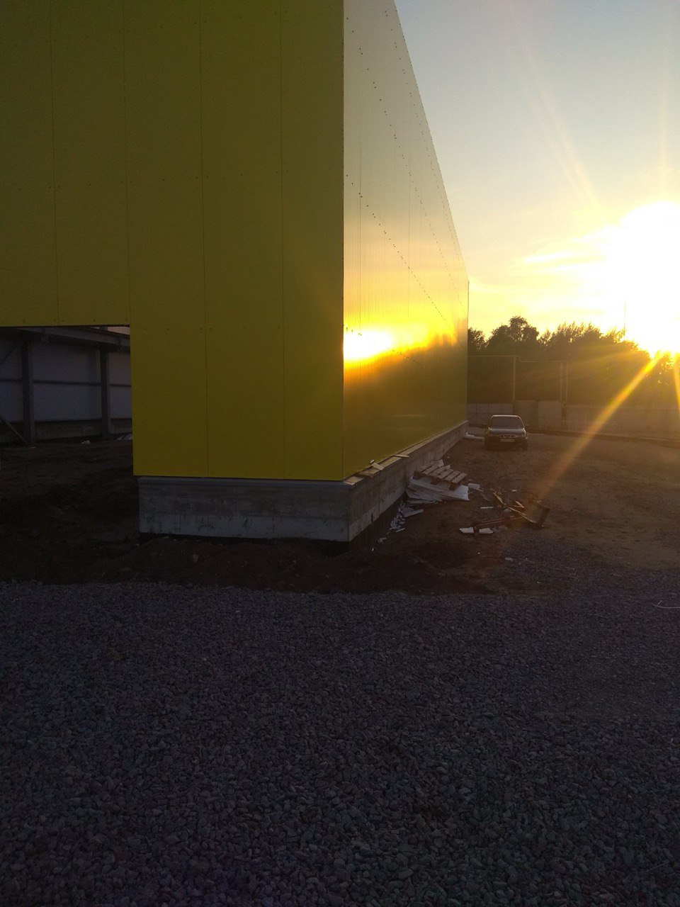 Строительство производственного помещения