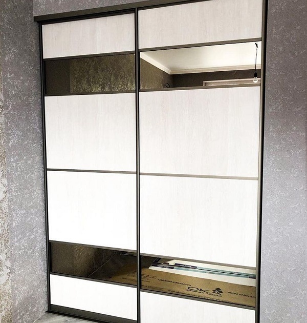 Шкафкупе под заказ крафт золото