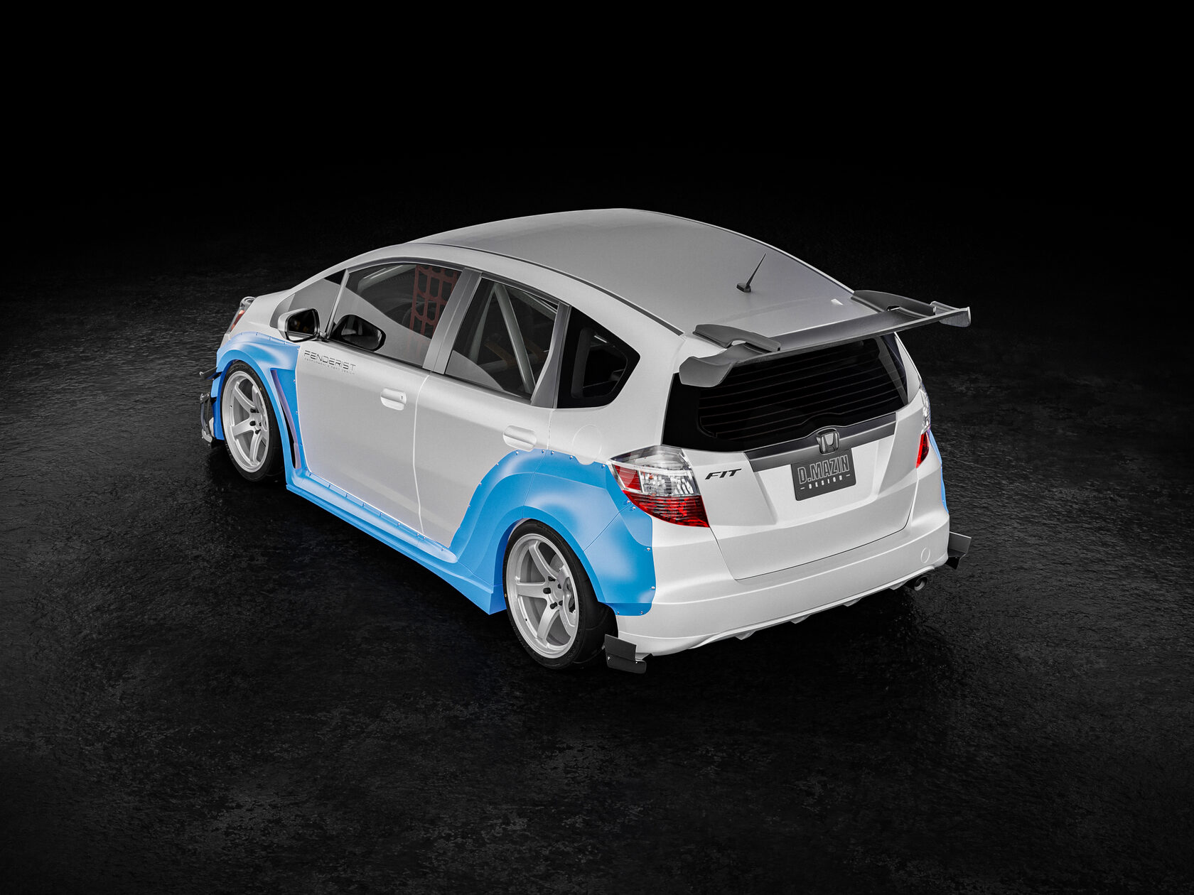 FENDERIST SPEC S Fender Flares Full Set / WIDE BODY KIT HONDA FIT