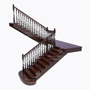 лестница 180