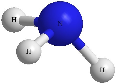 Молекула аммиака рисунок - 83 фото