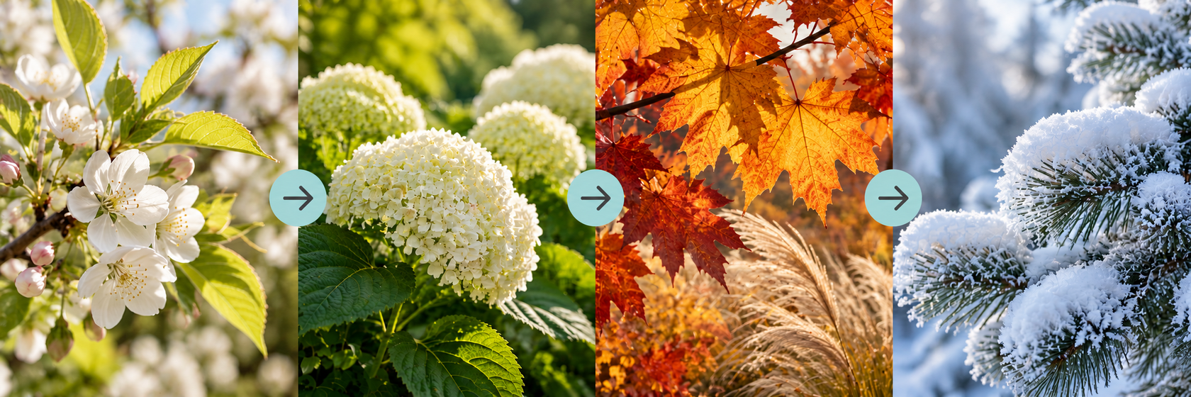 Ухоженный сад в портфолио ландшафтного бюро FIVE SEASONS