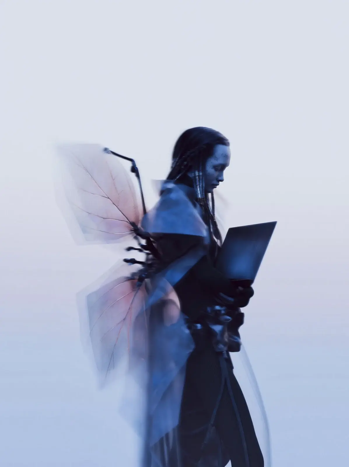 Winged character — вариант 4