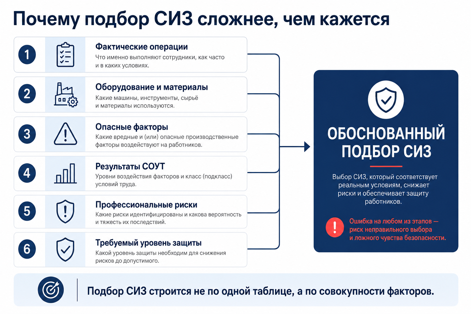 Почему подбор СИЗ сложнее, чем кажется