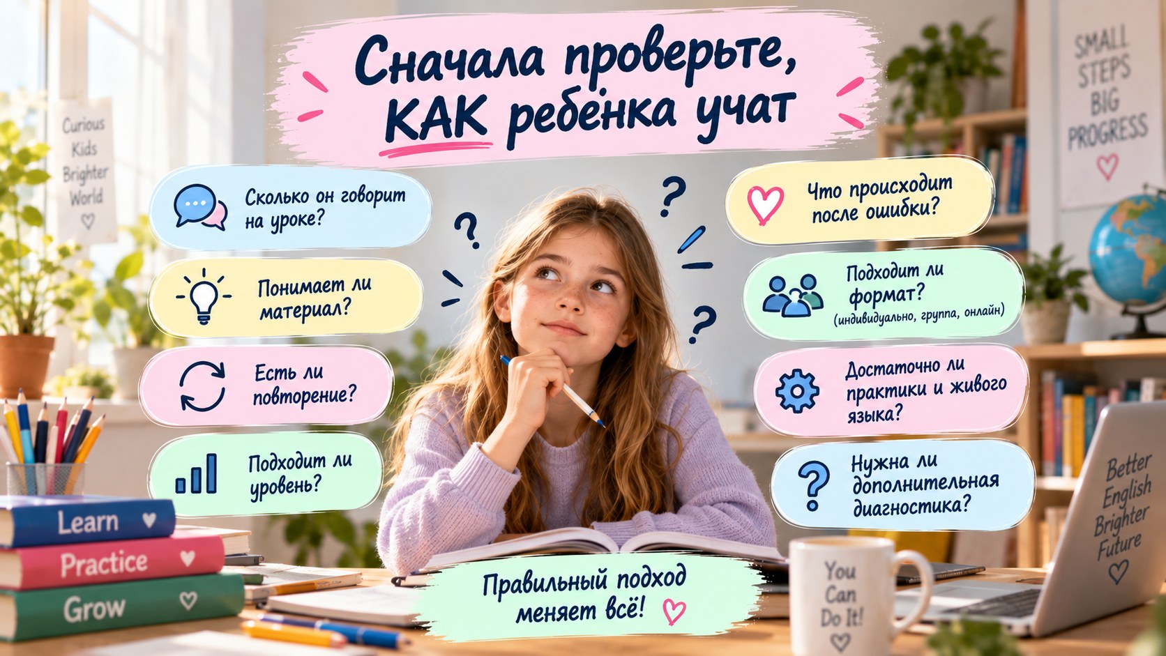 Что проверить, если ребёнку тяжело даётся английский
