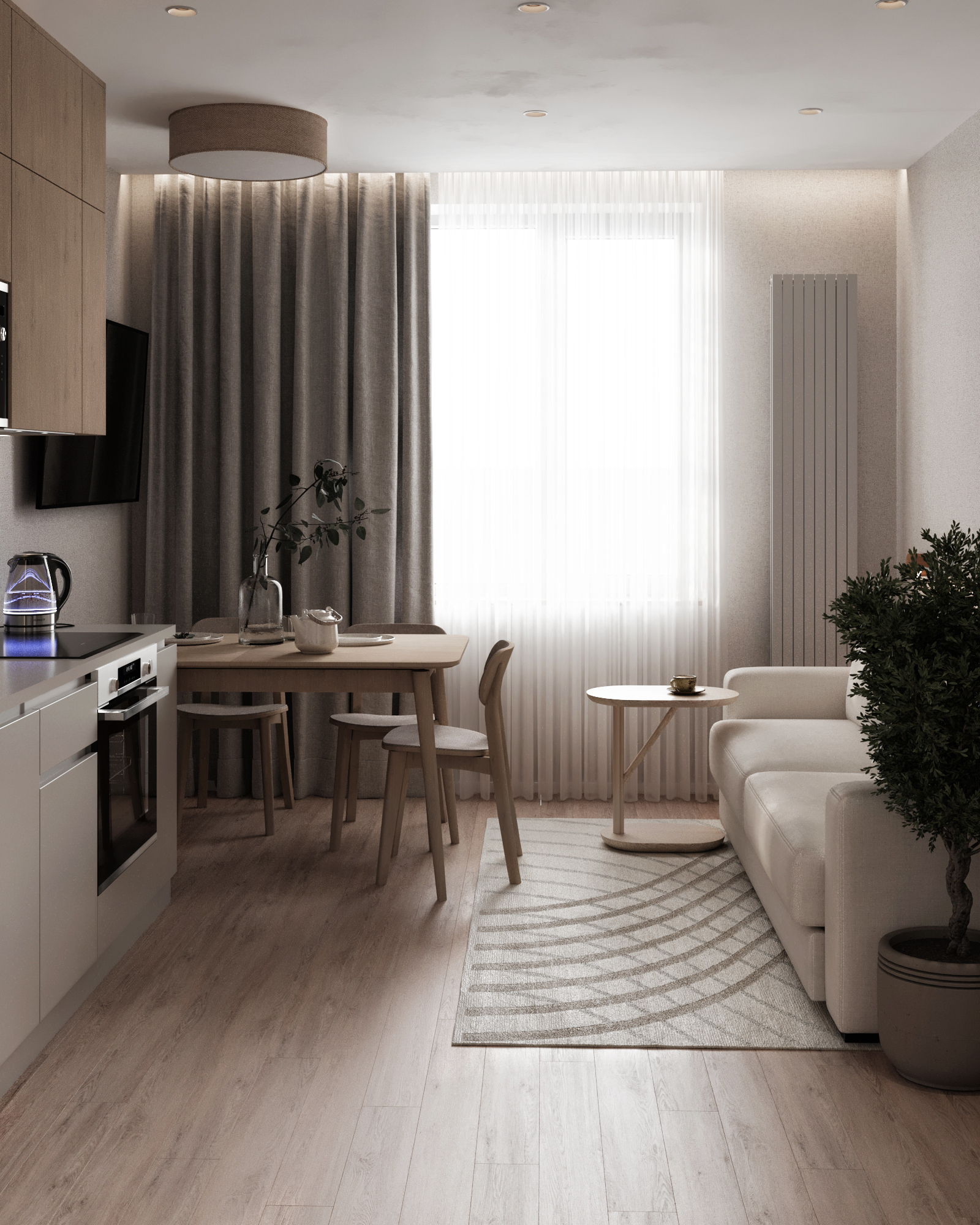Дизайн интерьера квартиры: ЖК Дом на Бардина | Vozhev Design в ...
