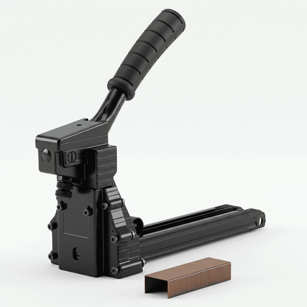 Механический степлер для коробок — ручной инструмент для сшивания гофрокартона скобами