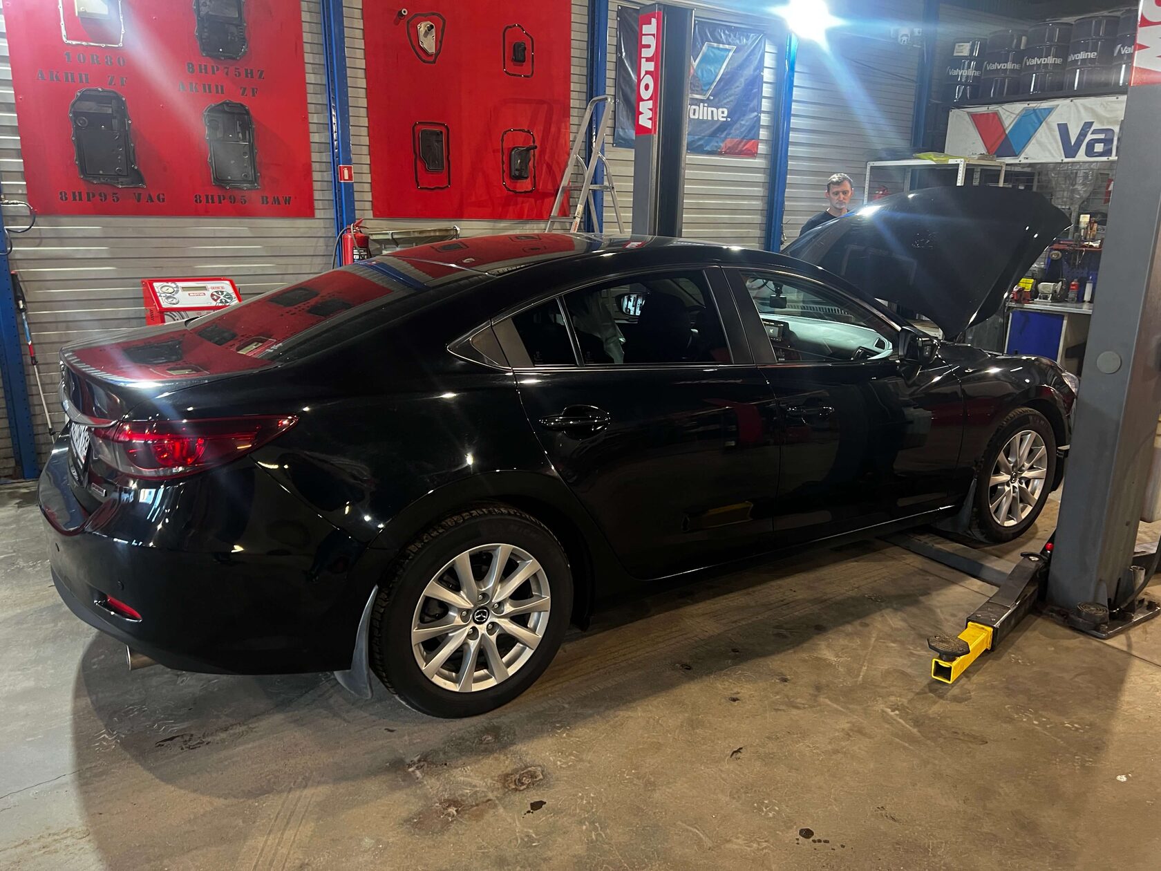 Проверка антифриза Mazda 6 GJ