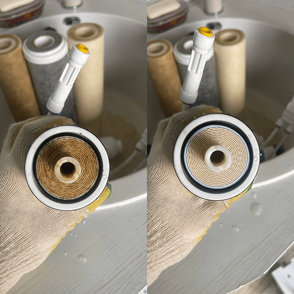 Замена картриджей Electrolux RevOs