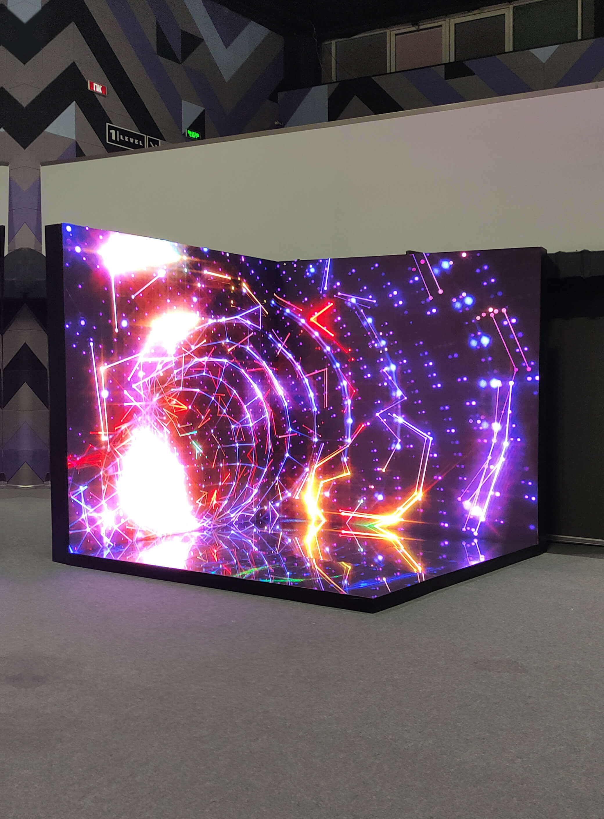 Светодиодная фотозона. Аренда Led фотозоны на мероприятие