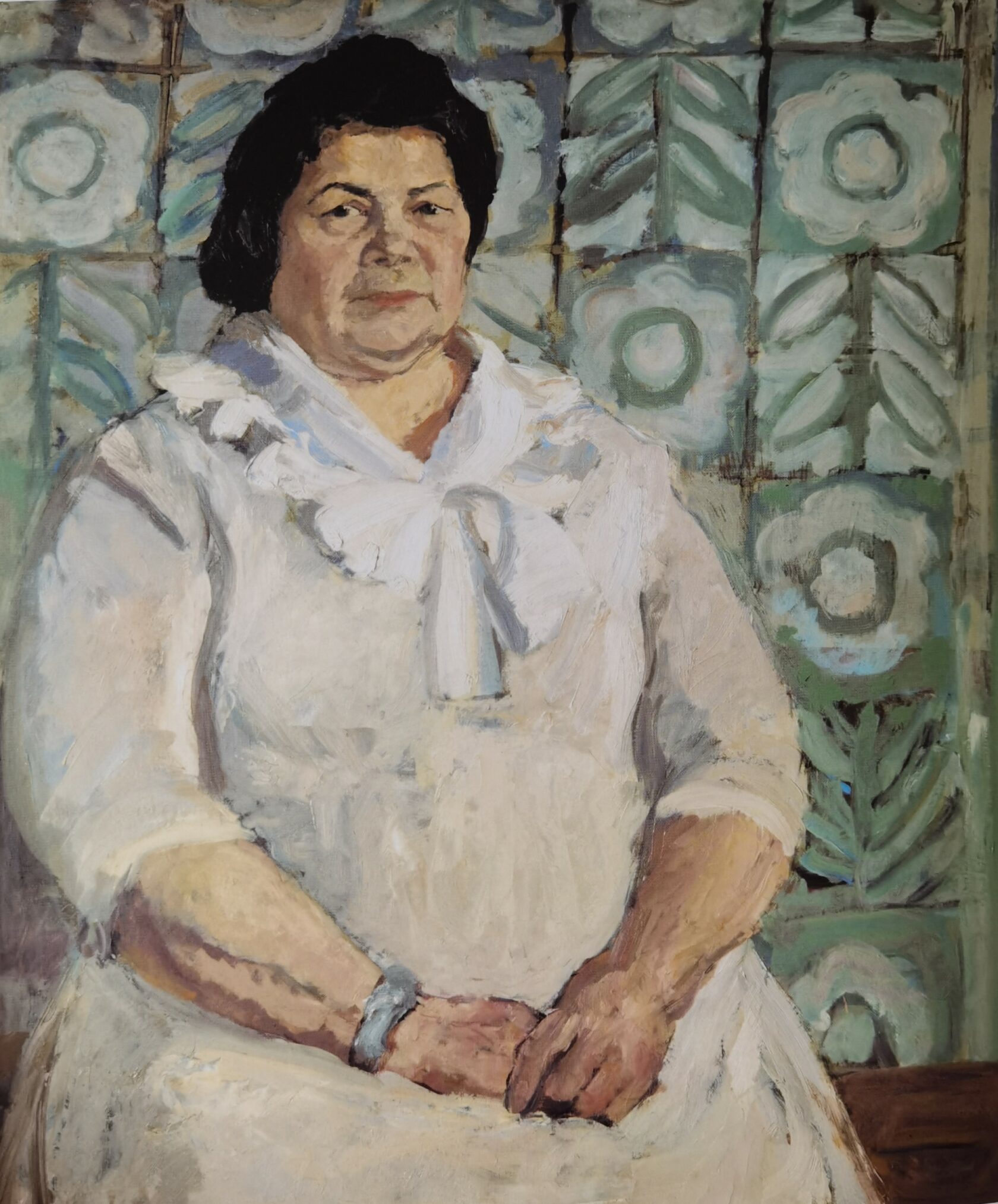 Портрет керамистки Нины Малышевой, 1979 г.