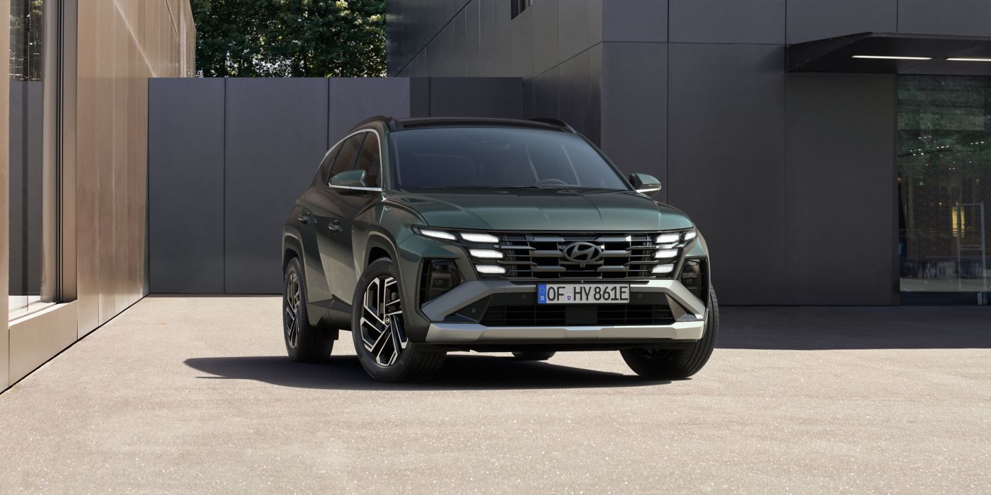 Hyundai Tucson — вид спереди