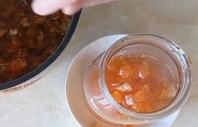 Приготовление варенья из тыквы с лимоном на зиму: шаг 7