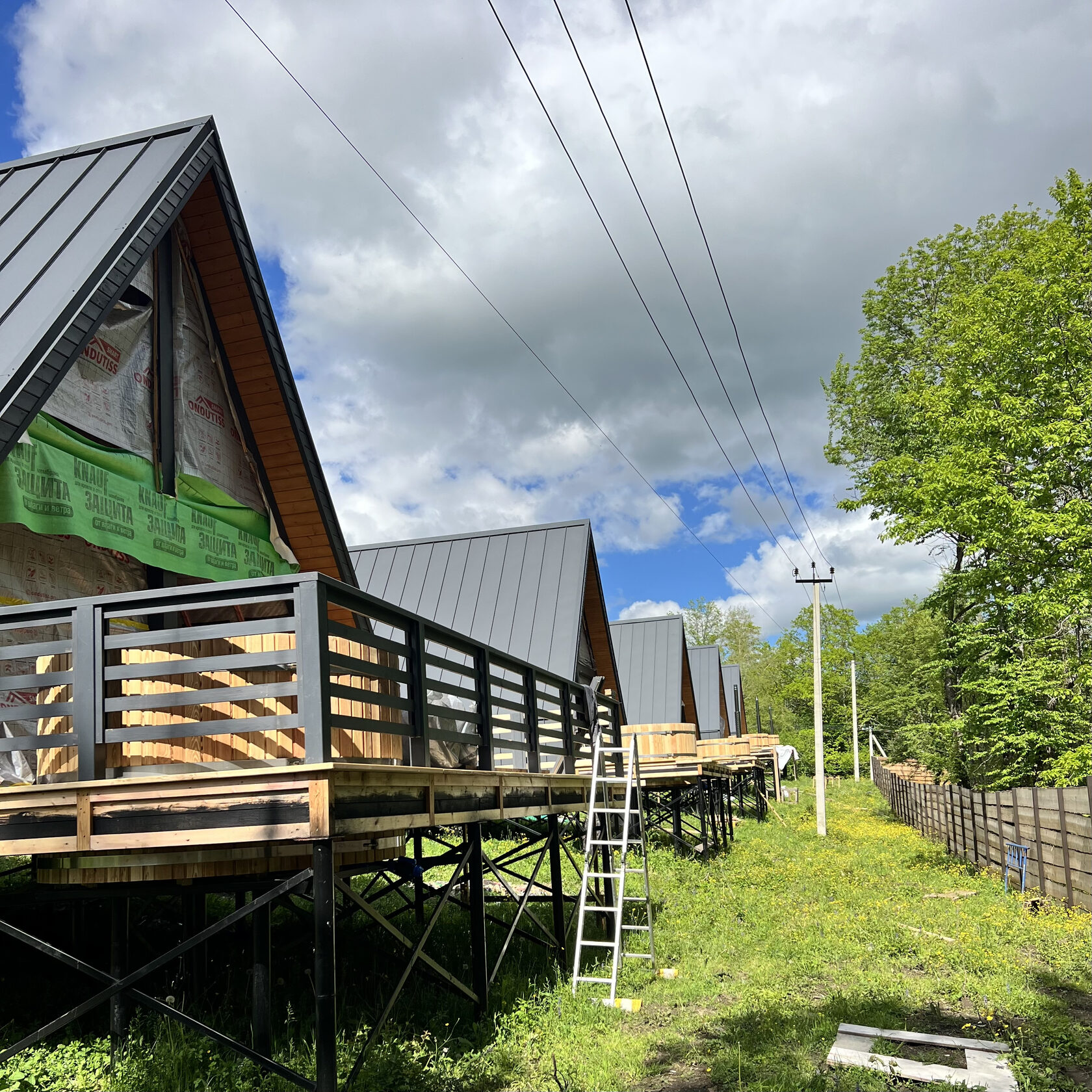 монтаж купели в Адыгеи 