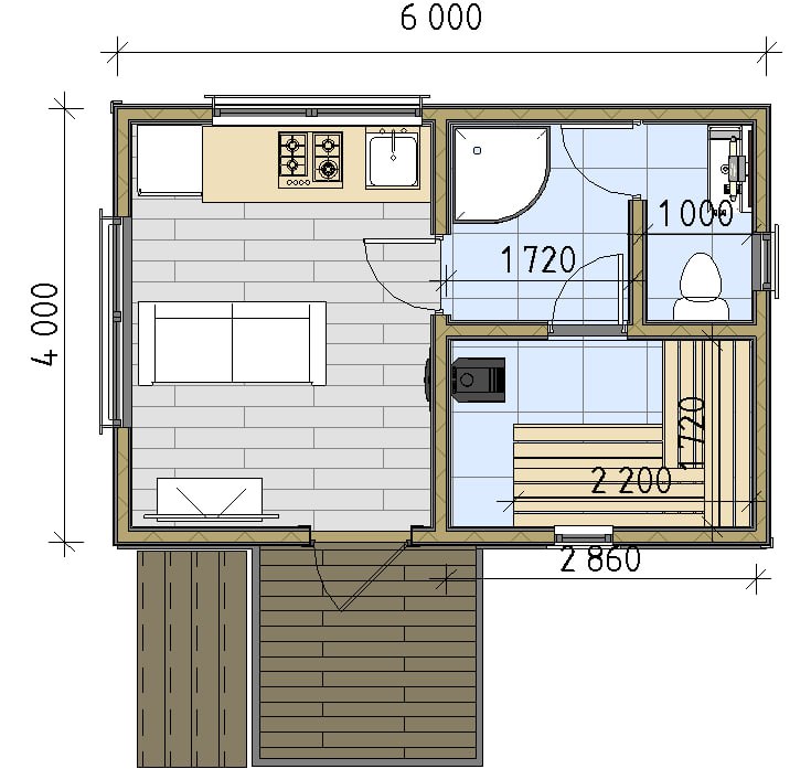 Анапы каркасные дома баня