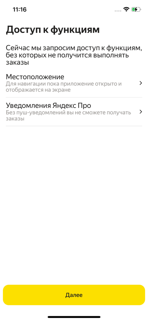 Скриншот 1. Доступы
