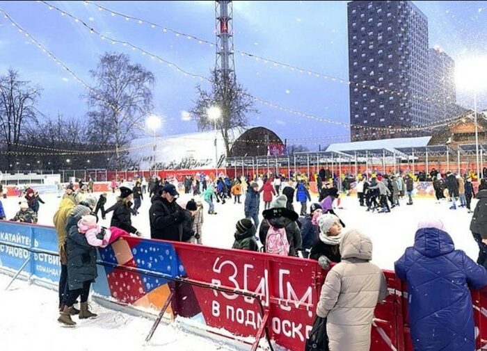 Каток московская область люберцы наташинский парк фото