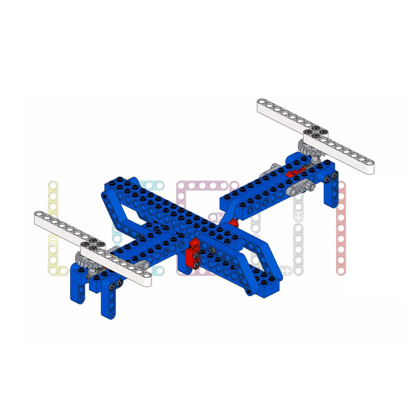 Инструкция Lego 9686: Вертолёт (0012)