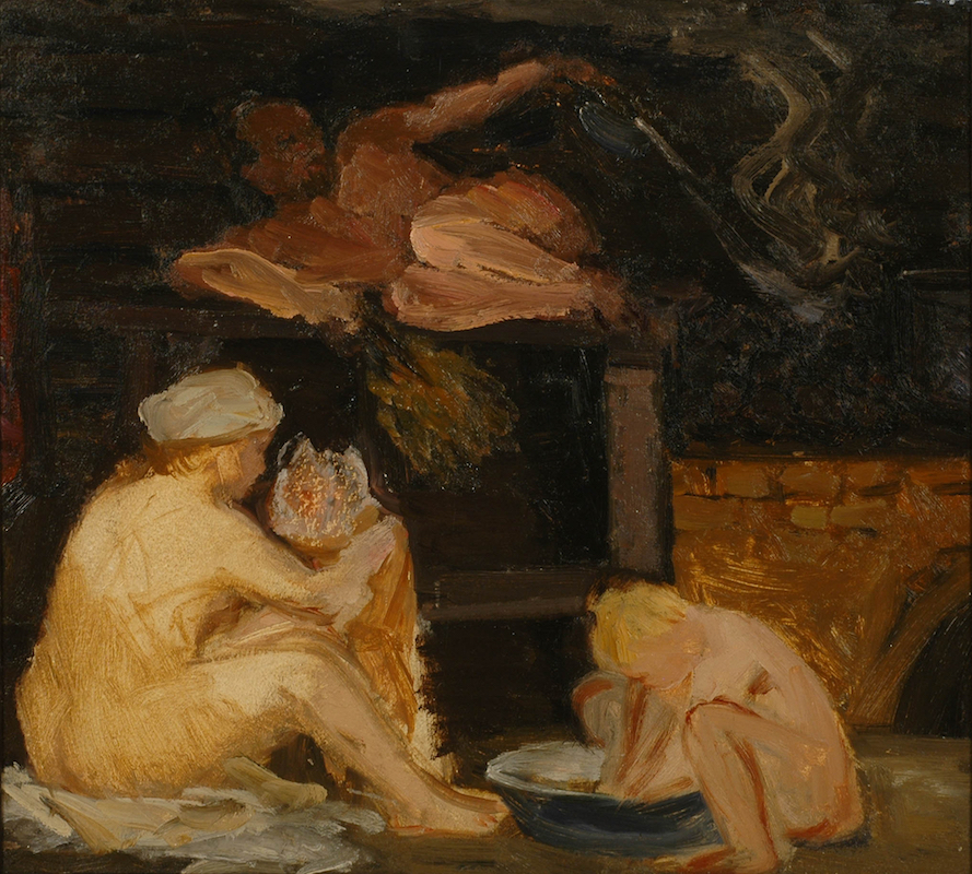 Шурпин Ф.С. В бане. 1932