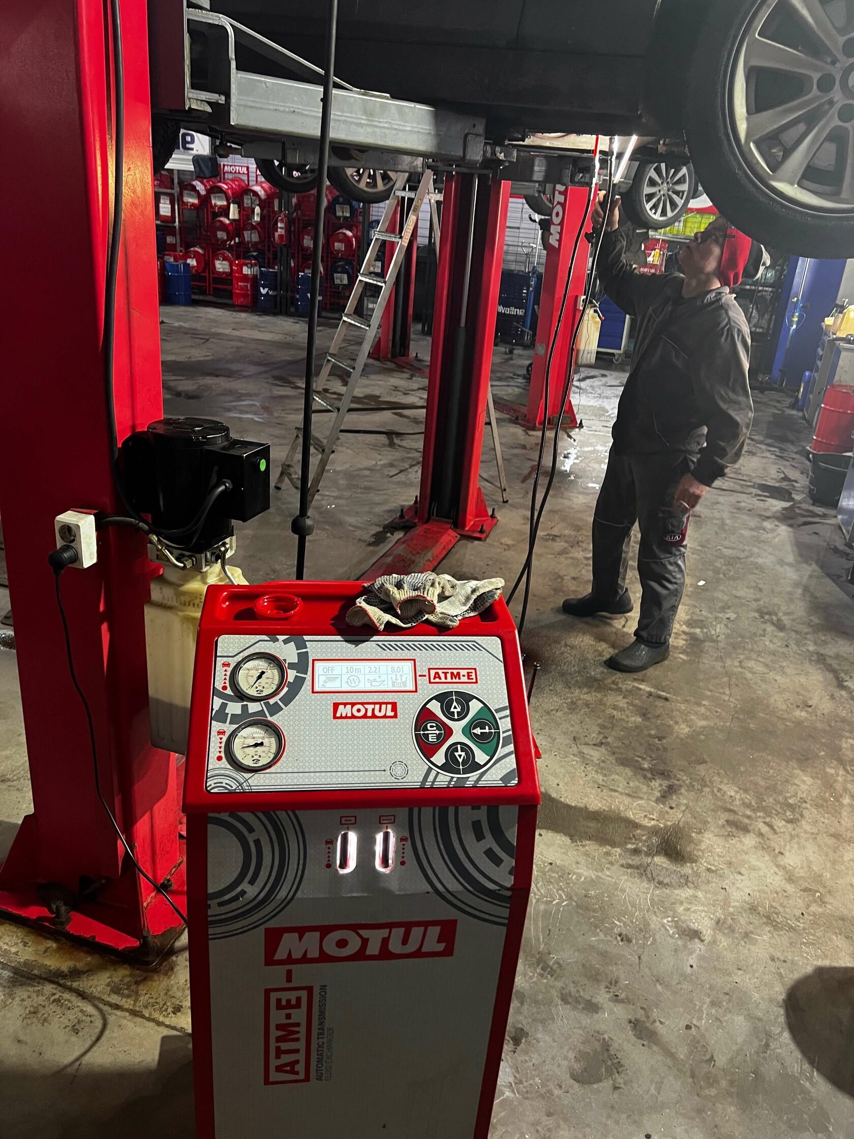 Тестовый запуск и проверка состояния масла