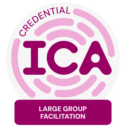 Знак ICA Large Group Facilitation