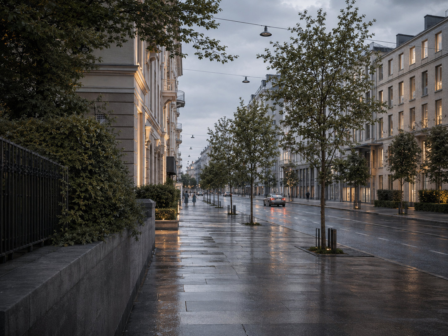 Улица на Петроградской стороне
