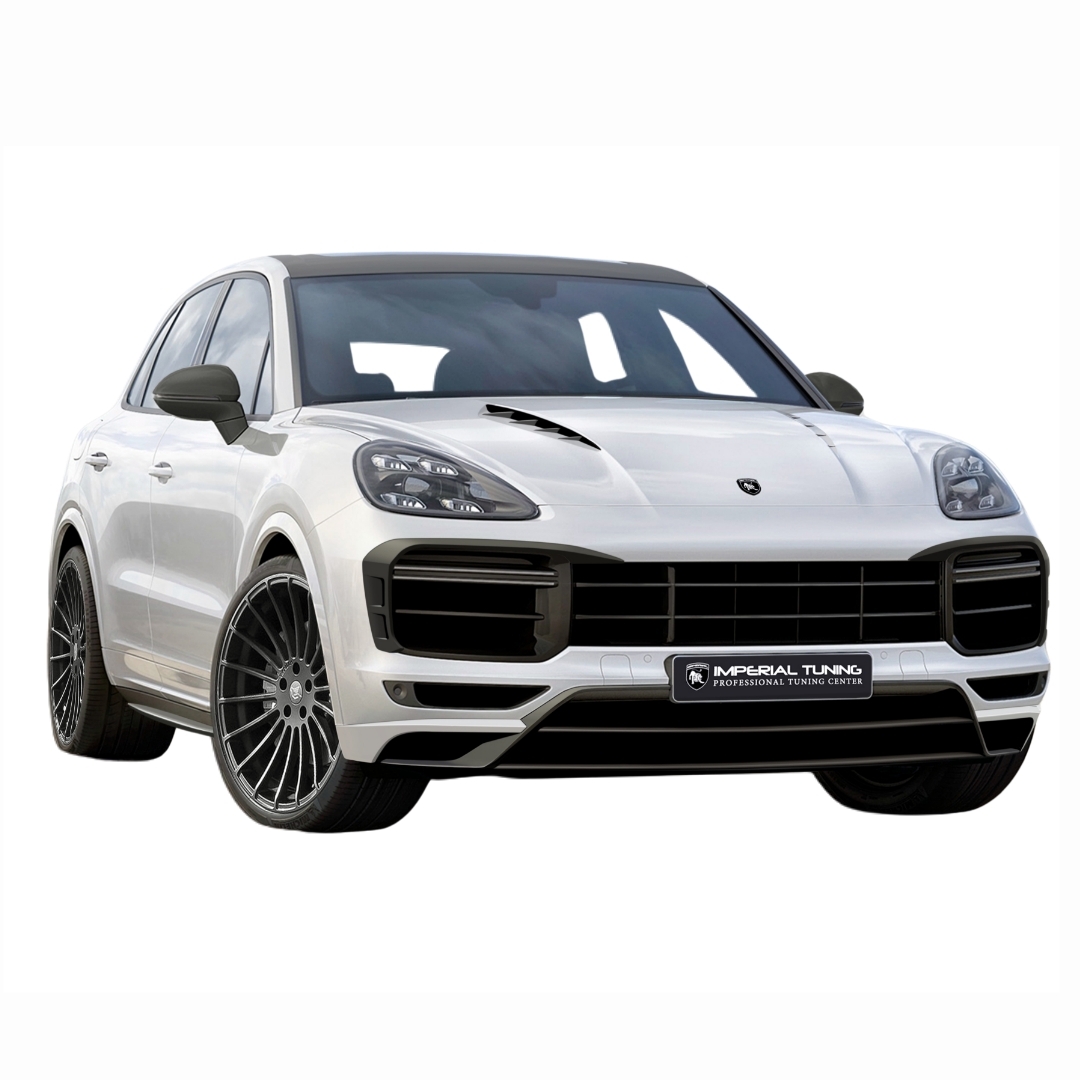 Porsche Cayenne 959 E3, вид спереди, после установки обвеса Imperial Tuning