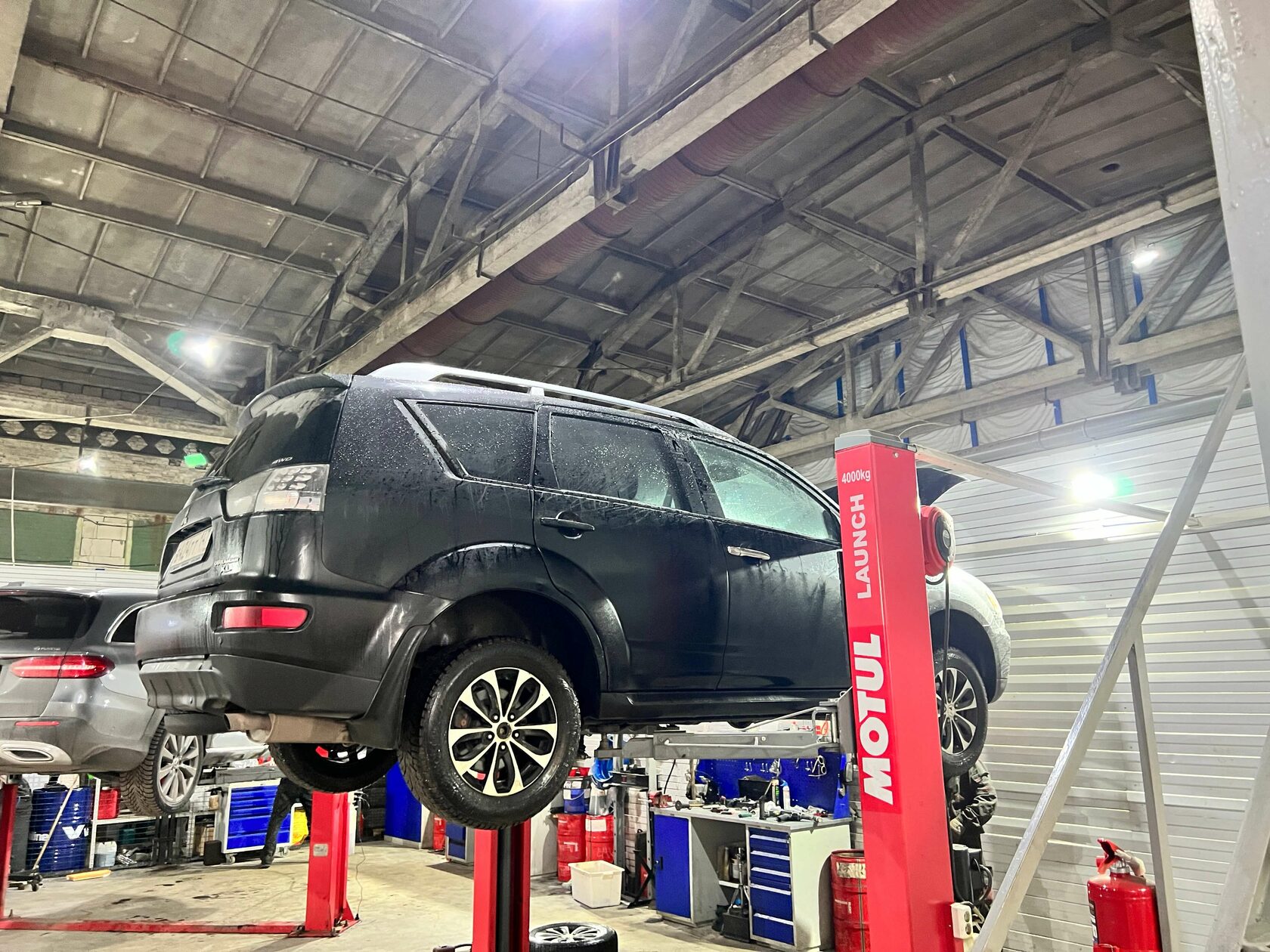 Аппаратная замена масла в вариаторе Mitsubishi Outlander XL JF011E
