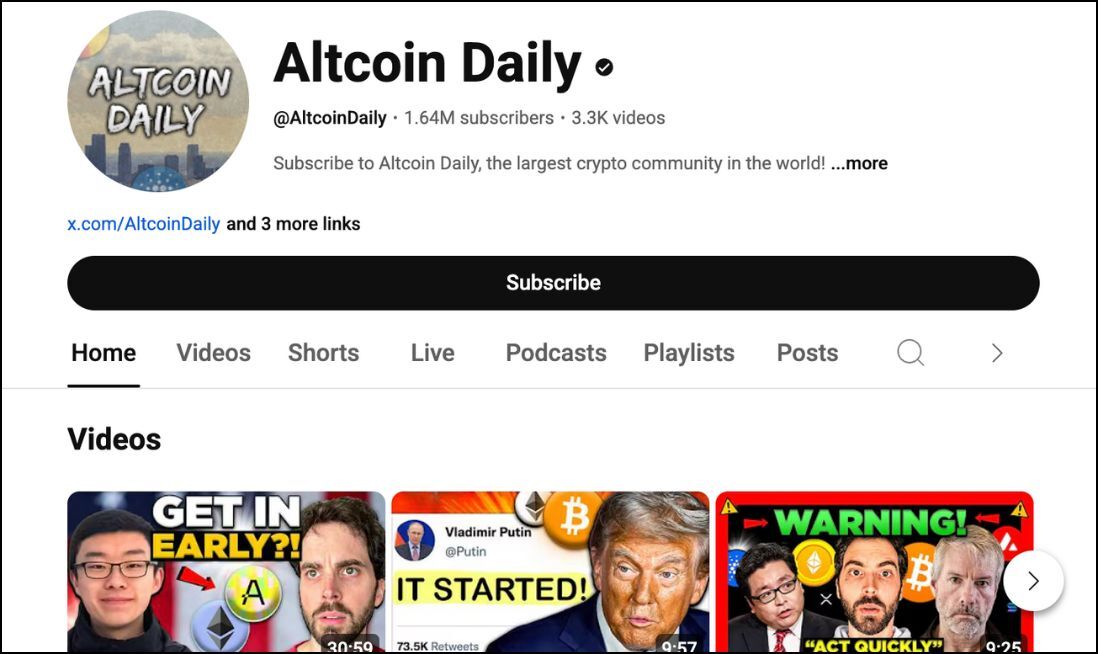 Altcoin Daily
