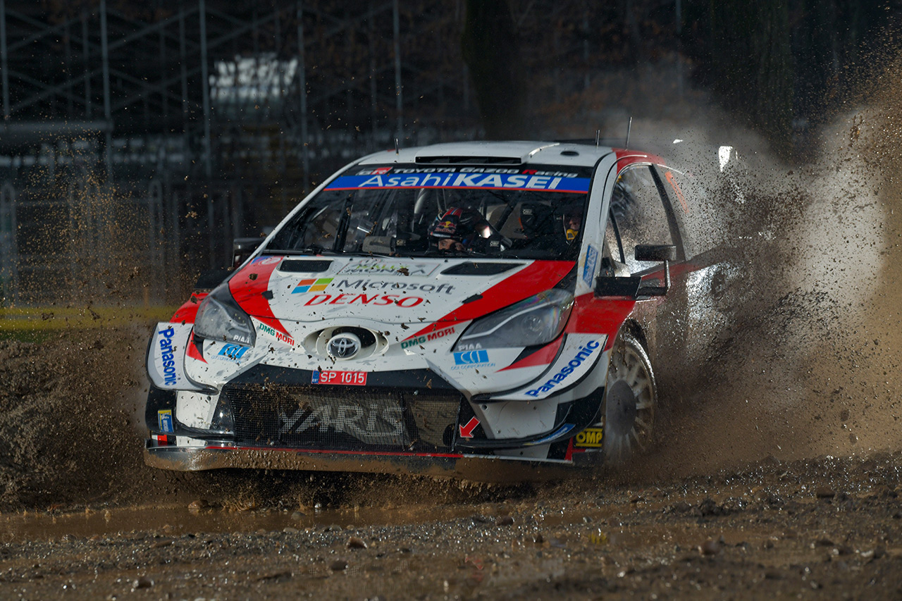 Себастьен Ожье и Жюльен Инграссиа, Toyota Yaris WRC, ралли Монца 2020