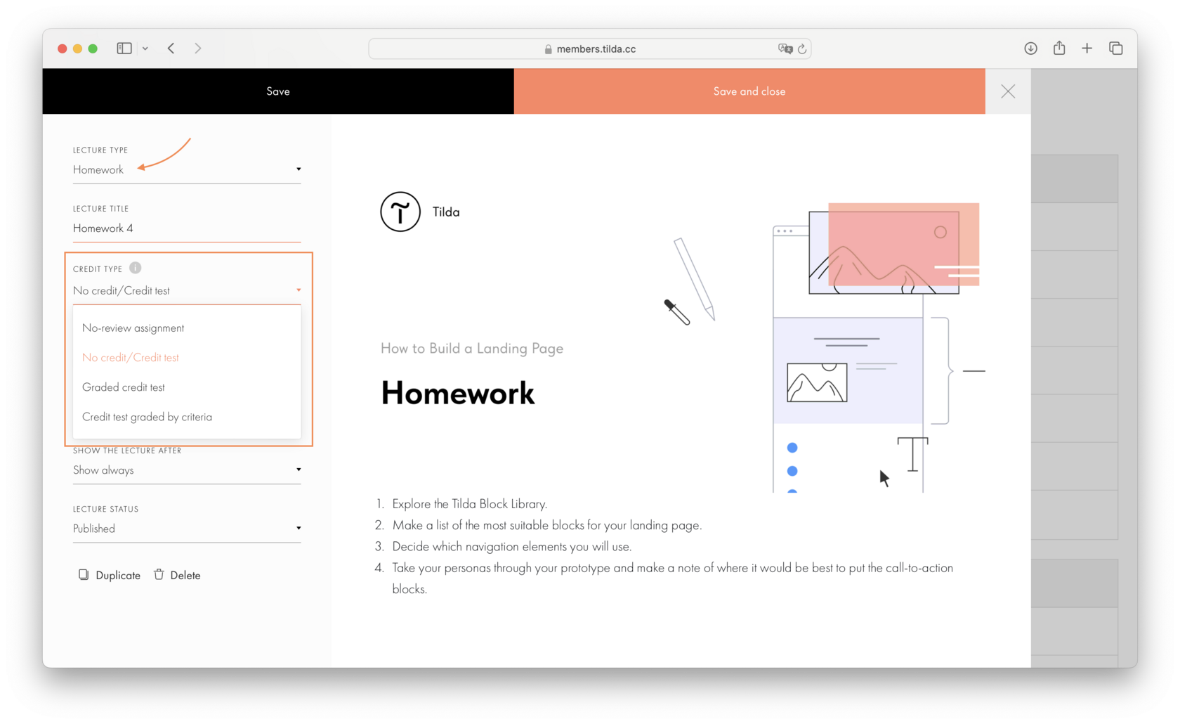 How To Create Online Courses In Tilda Members Area │ Tilda Help Center