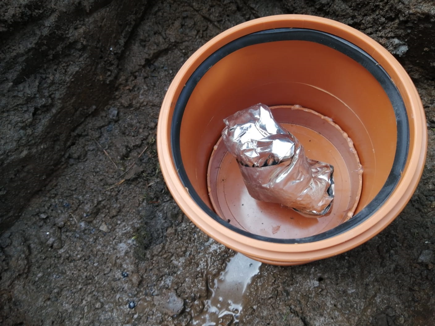 Оголовок заземления