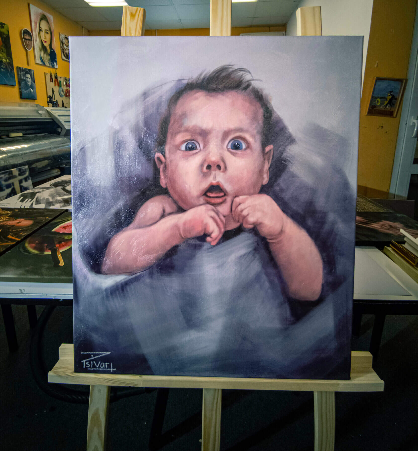 Заказать печать репродукций и копий картин в СПб и Москве