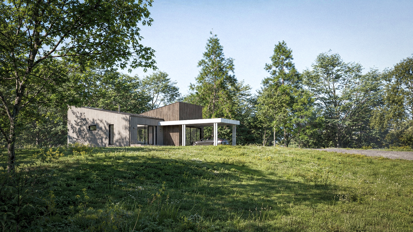 TriA — типовой проект дома, 3 Архитектора, 3Architects - фото 1